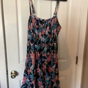 Torrid Floral Sleeveless Dress Size 3